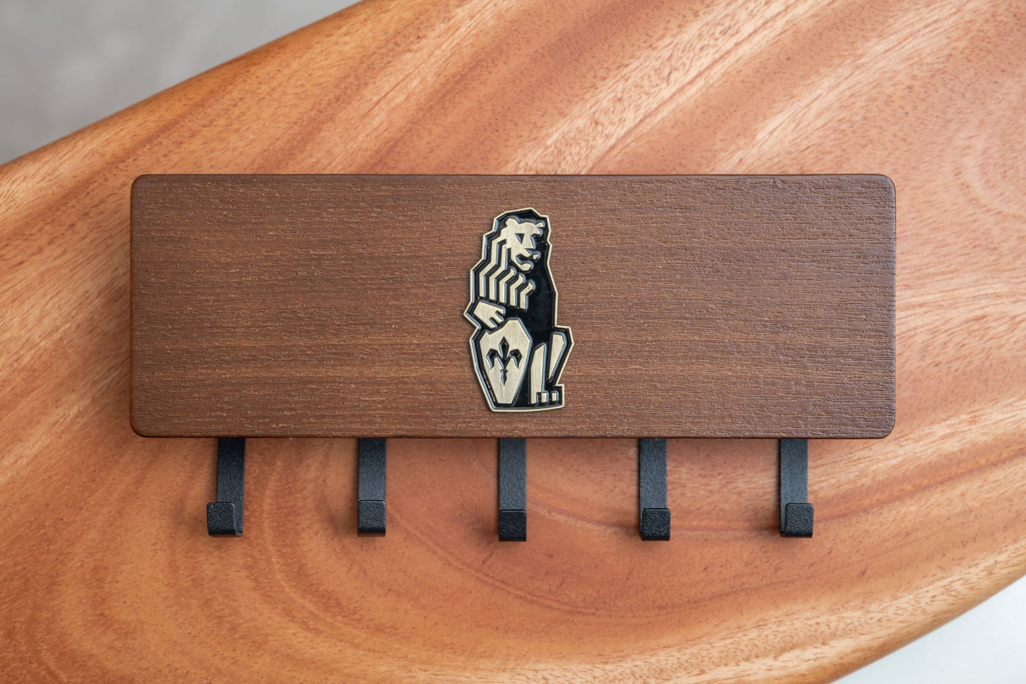 Magnetic Espresso Machine Side Rack - Wood and Plastic