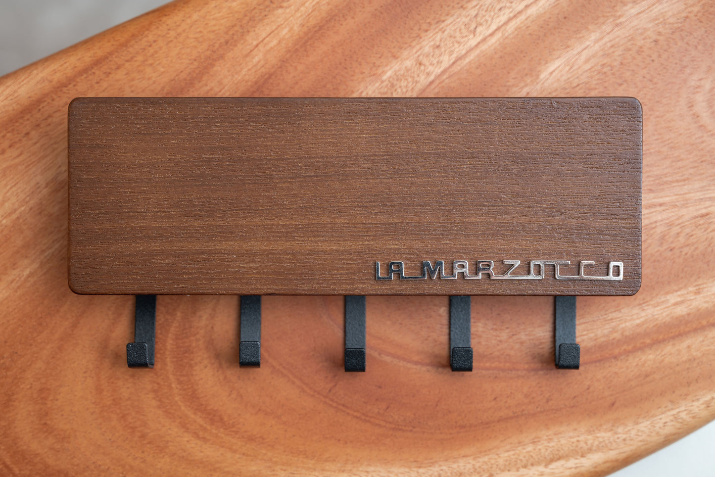 Magnetic Espresso Machine Side Rack - Wood and Plastic