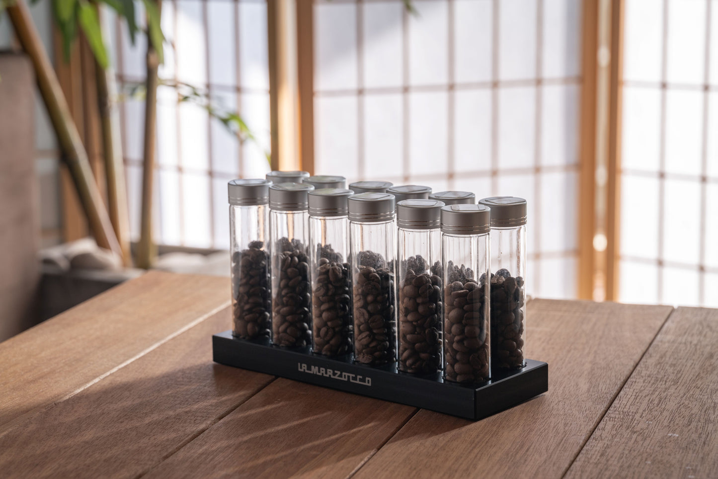 12 Tubes Aluminum 20/25g Coffee Bean Storage Tubes w Degas Valve