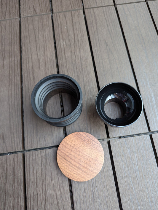 Mignon Grinders Bellows set with Wooden cover