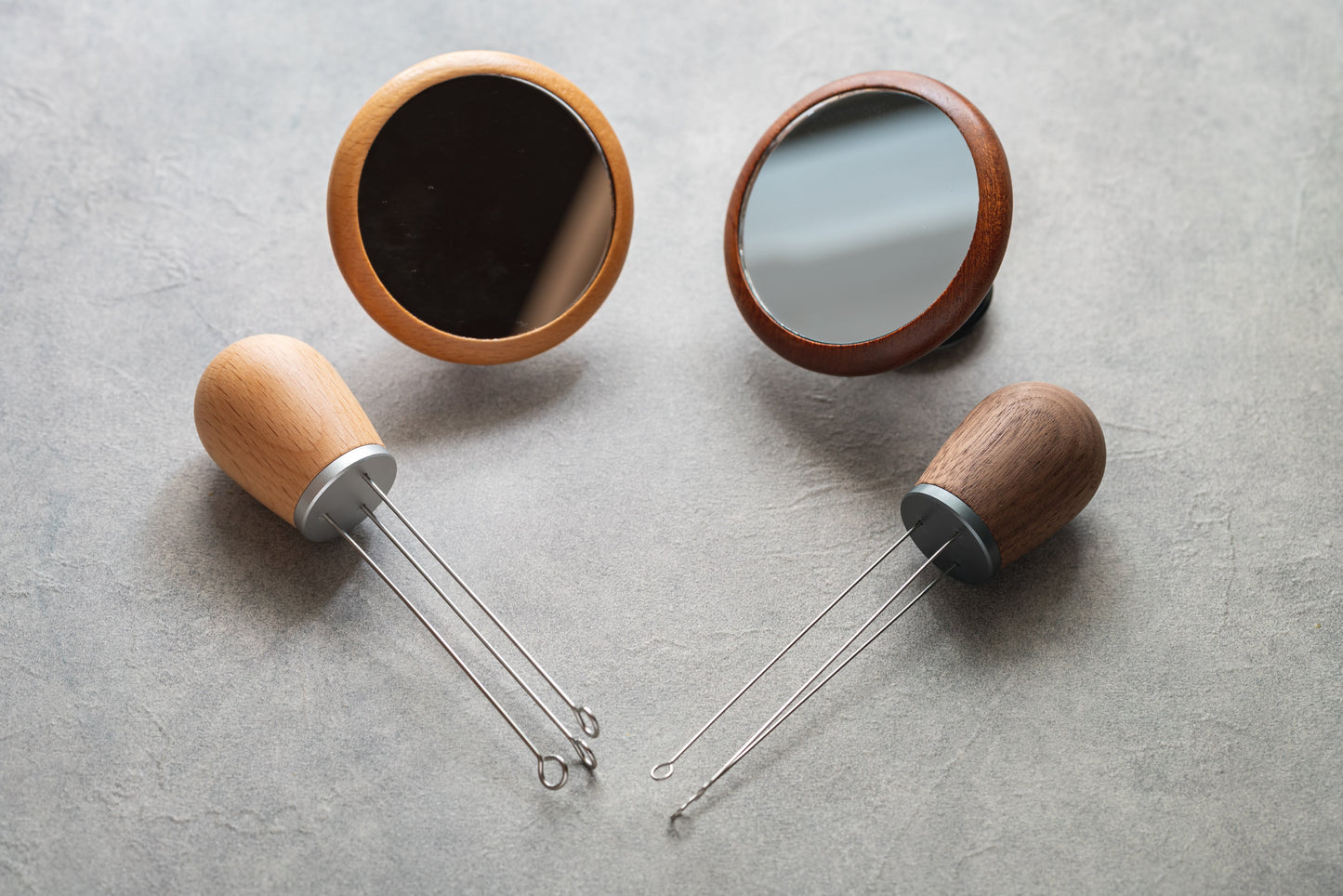 Custom Engraved WDT Espresso Coffee Distribution Tool - Looped Design