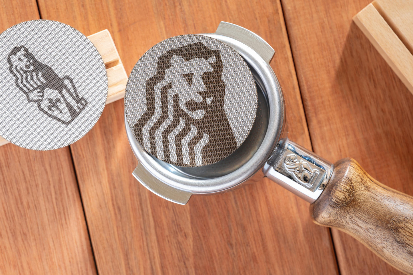 58.5mm (Standard) / 53.5mm (Breville/ Sage) / 51mm Puck screen / Puck Mesh, 50/150 Micron Dual Layer, 1.7mm Thick w Optional Stand