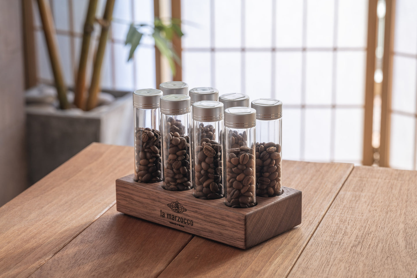 8 Tubes 20g / 25g Coffee Beans Storage Tube w optional Degas Valve