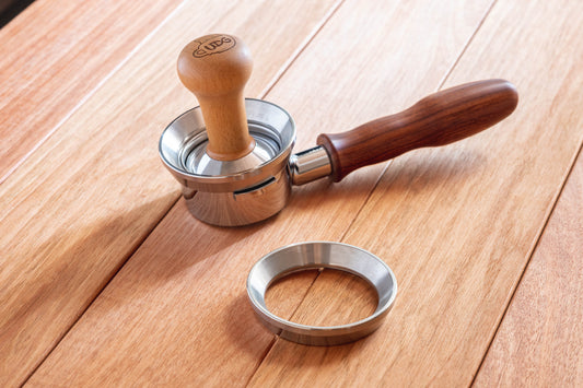 Tamp Through 58mm Steel Dosing Ring / Funnel