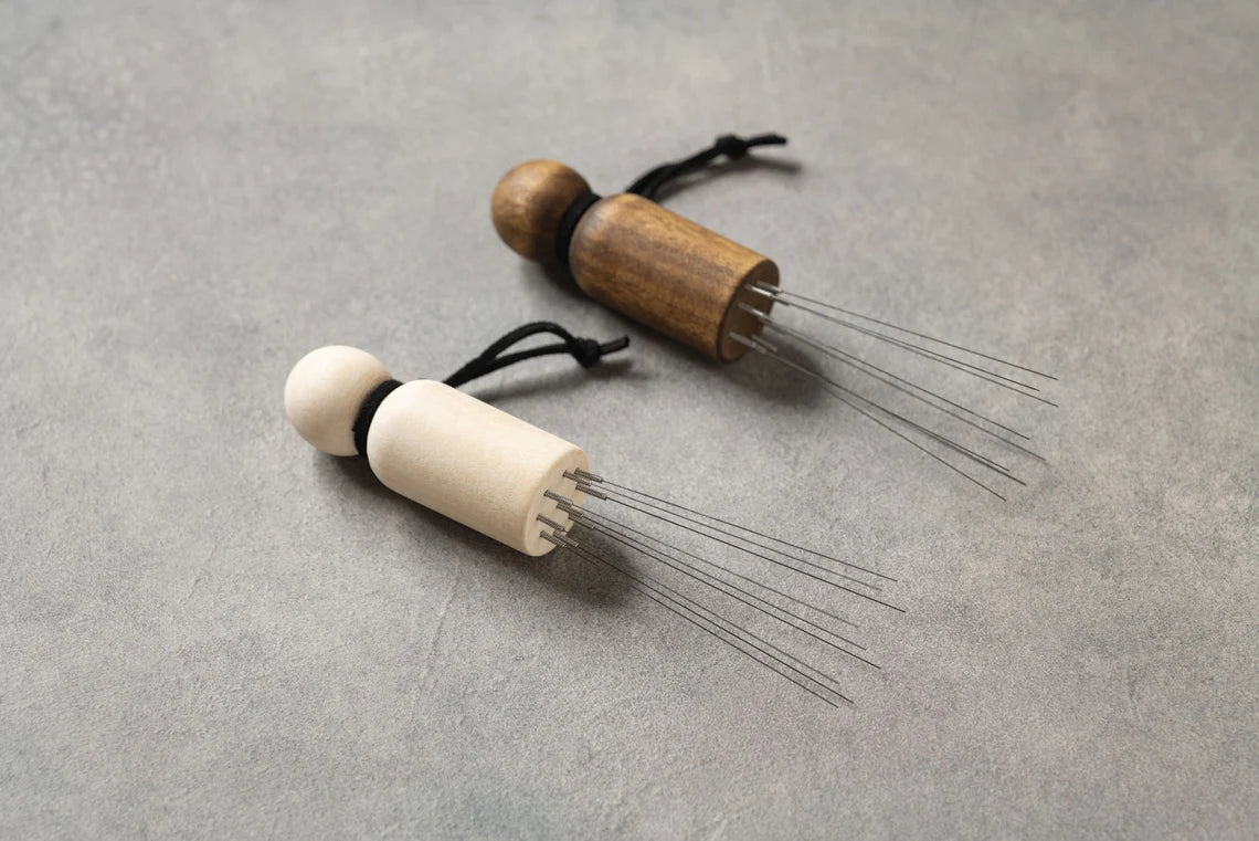 0.3mm Wooden Magnetic WDT - 9 Prong / 4 Prong With Vegan Leather Strap