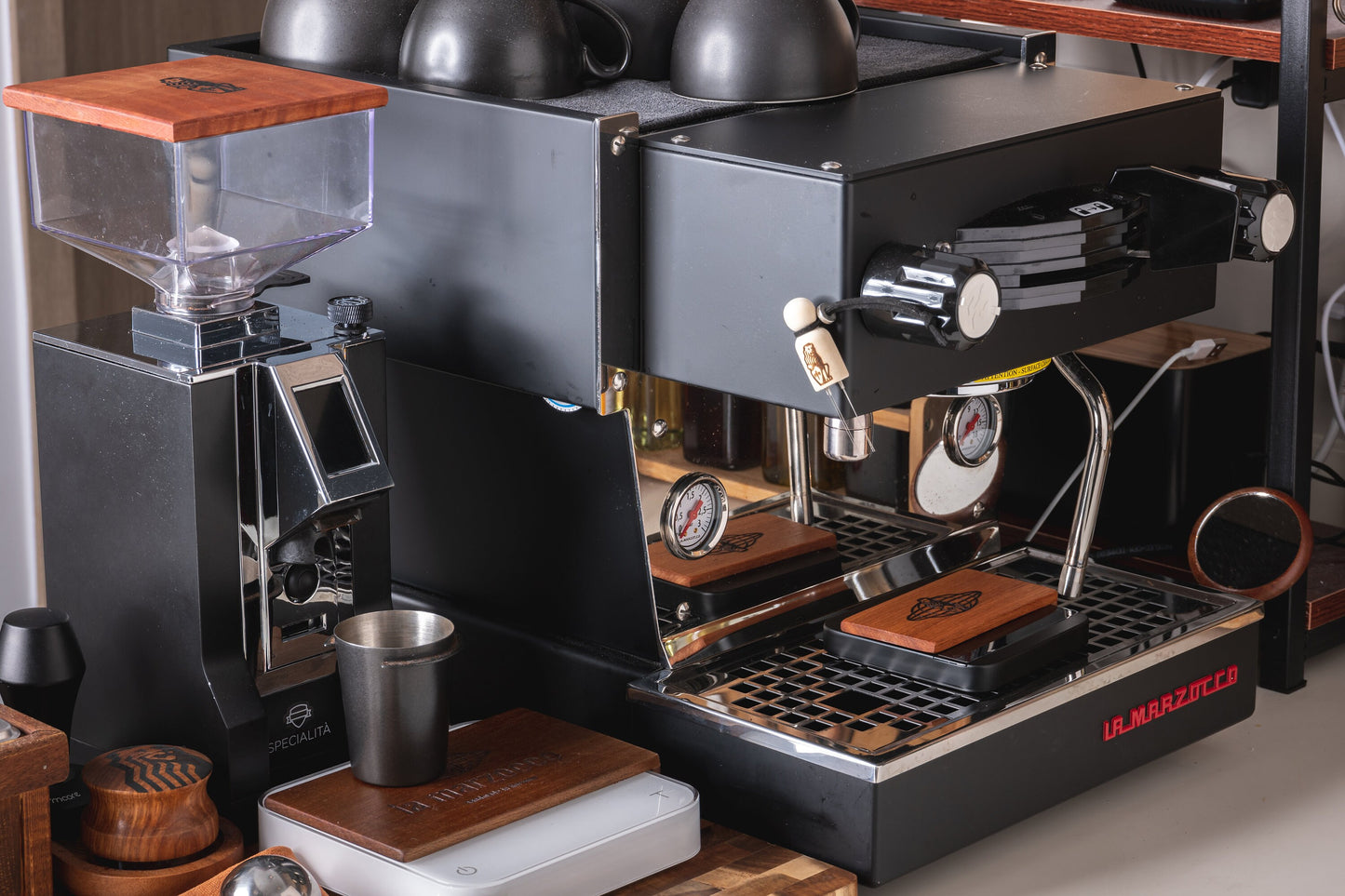 Acaia Pyxis, Lunar & Pearl Scale Wood Scale Mat Cover