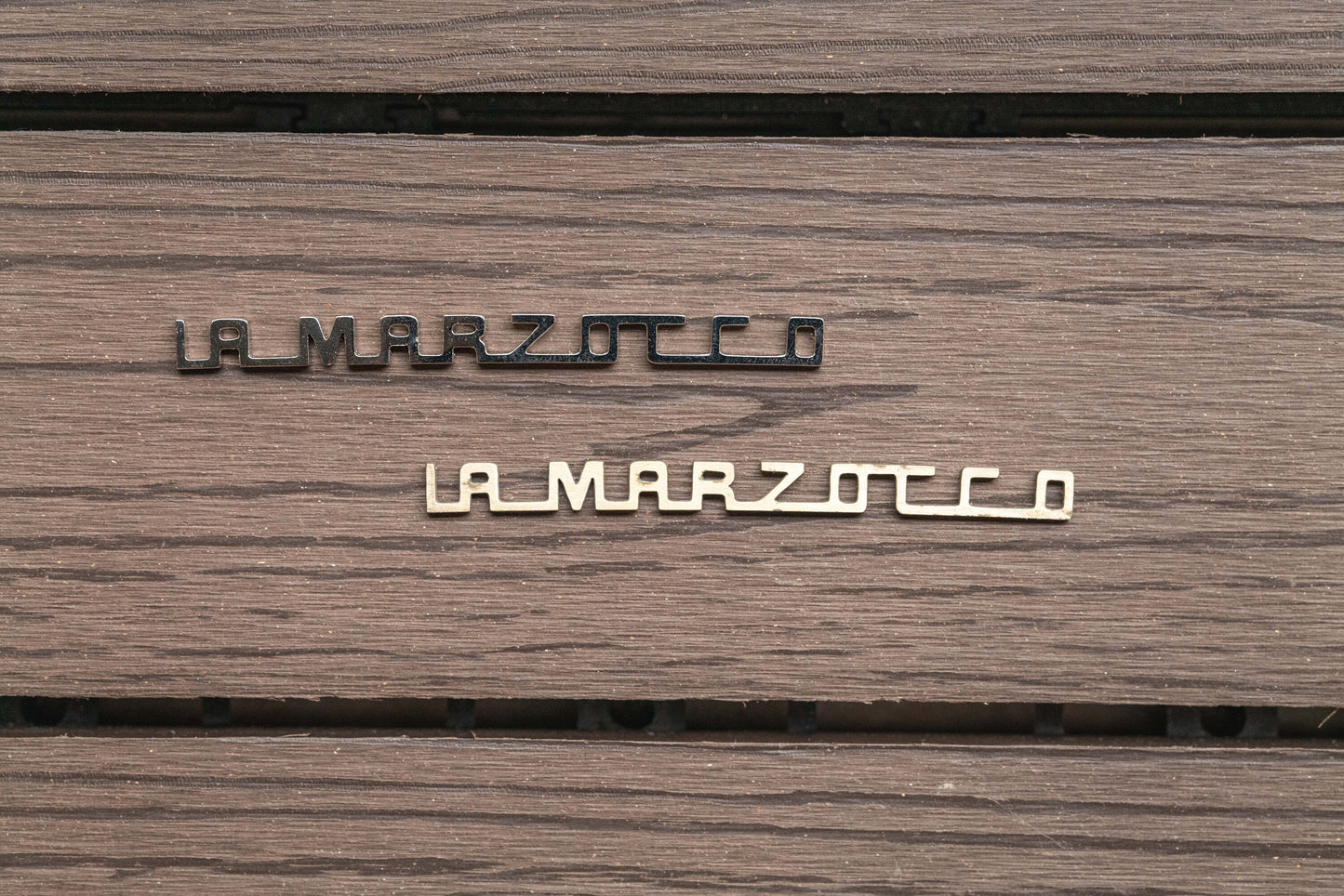 Silver / Gold Magnetic/ Adhesive Emblems for GS3 and other La Marzocco Machines