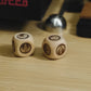 Set of 3 Latte art dice for Baristas, Coffee Lovers