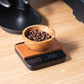 Teak Coffee Bean Bowl / Dosing Cup