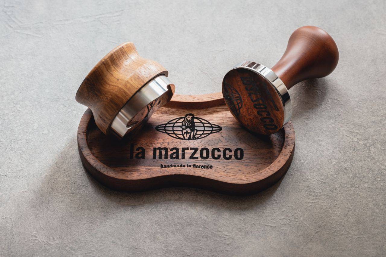 Wood Tray / Holder / Stand for Espresso Tamper and Distributor / OCD  (Custom Engraved)