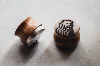 58mm (e61) /53mm (Breville/ Sage) Distributor / Leveler / OCD for Espresso Coffee Wood - Custom Engraving Included